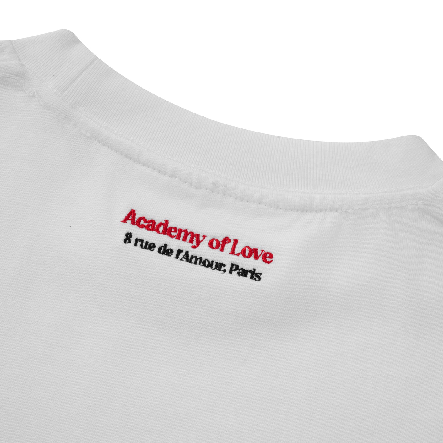 Academy of Love Love Tshirt 100% Organic Cotton