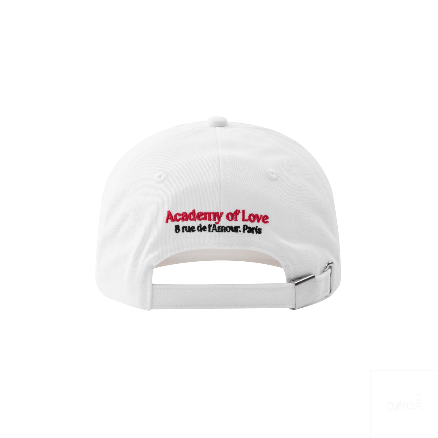 Academy of Love Embroidery Heart Twill Cotton Cap