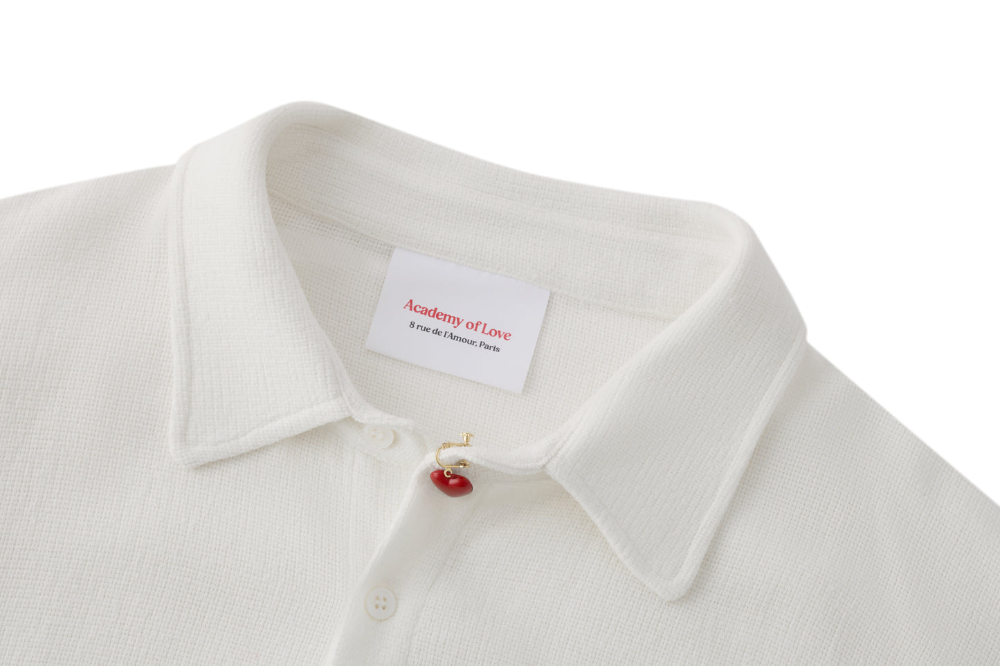 Academy of Love The Cotton-Linen Off-White Shirt