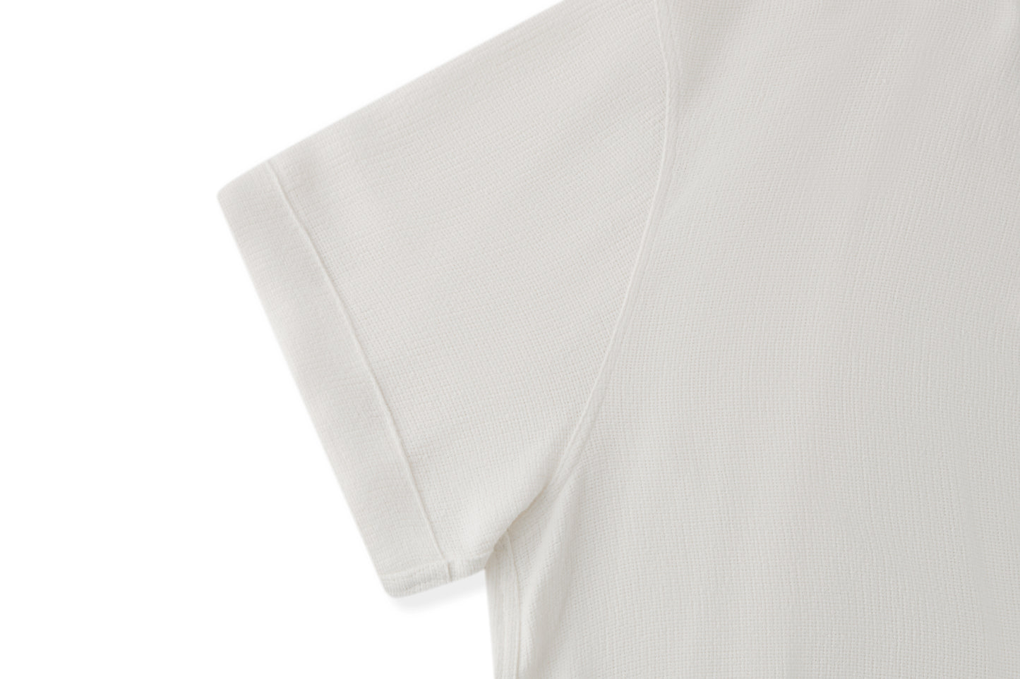 Academy of Love The Cotton-Linen White Heart T-Shirt