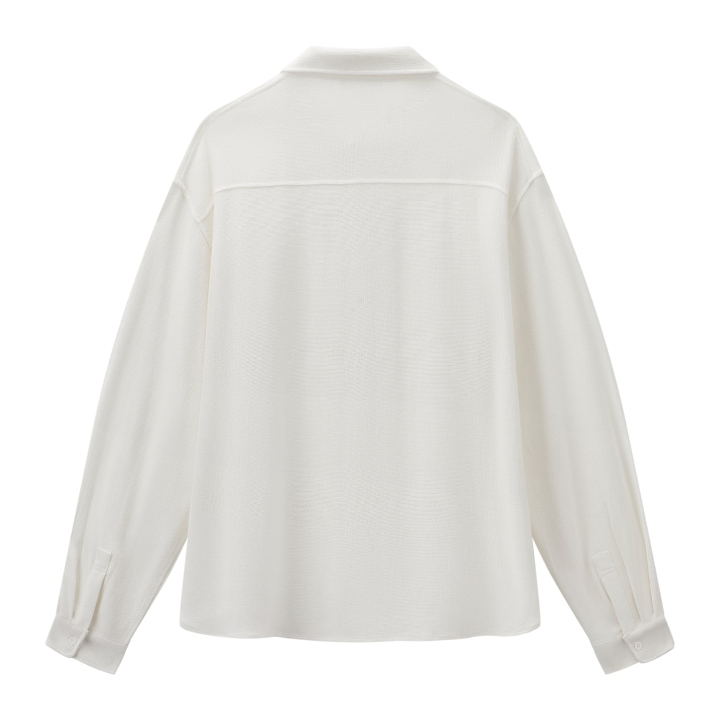 Academy of Love The Cotton-Linen Off-White Shirt