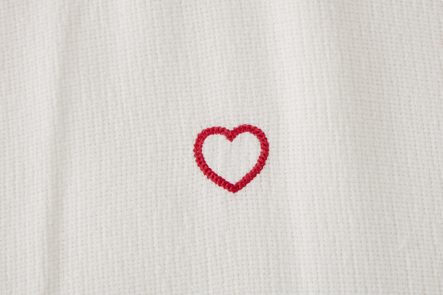 Academy of Love The Cotton-Linen  Red Heart T-Shirt