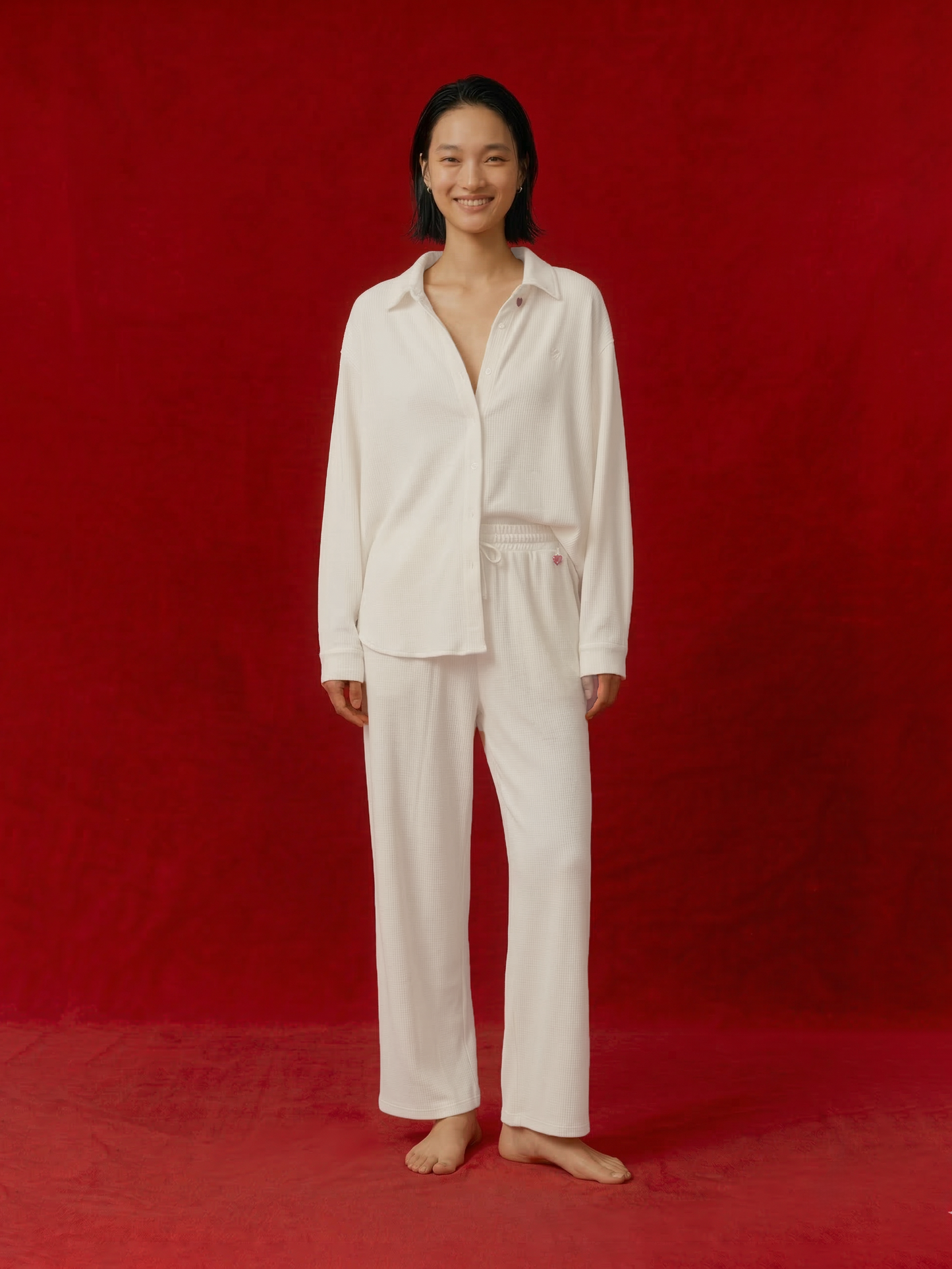 Academy of Love The Cotton-Linen Off-White Shirt