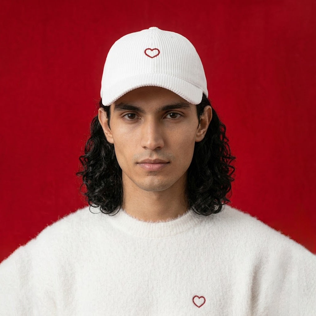 The Red Heart Corduroy Hat Academy of Love