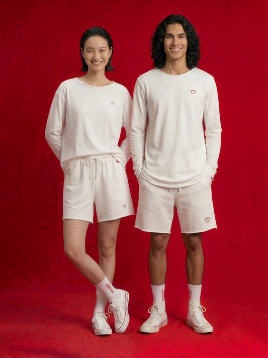 The No Collar Long Sleeve T-Shirt Academy of Love