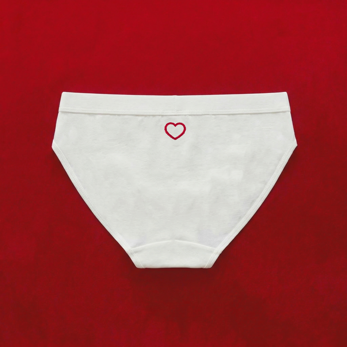 Aol Cotton Underwear for Women - Mid-Rise Briefs with Letter Logo Print
