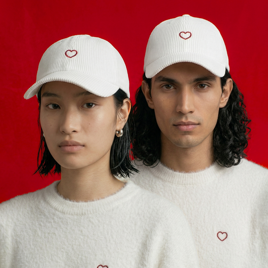 The Red Heart Corduroy Hat Academy of Love